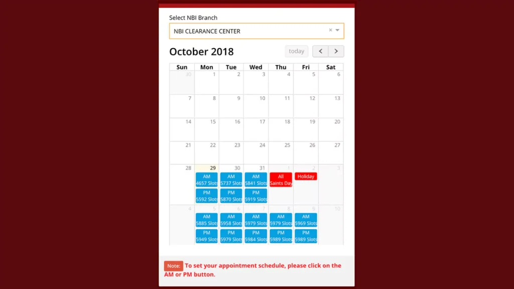 schedule appointment