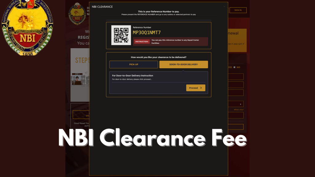 nbi clearance fee