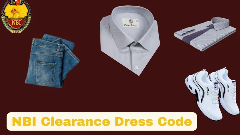NBI Clearance Dress Code