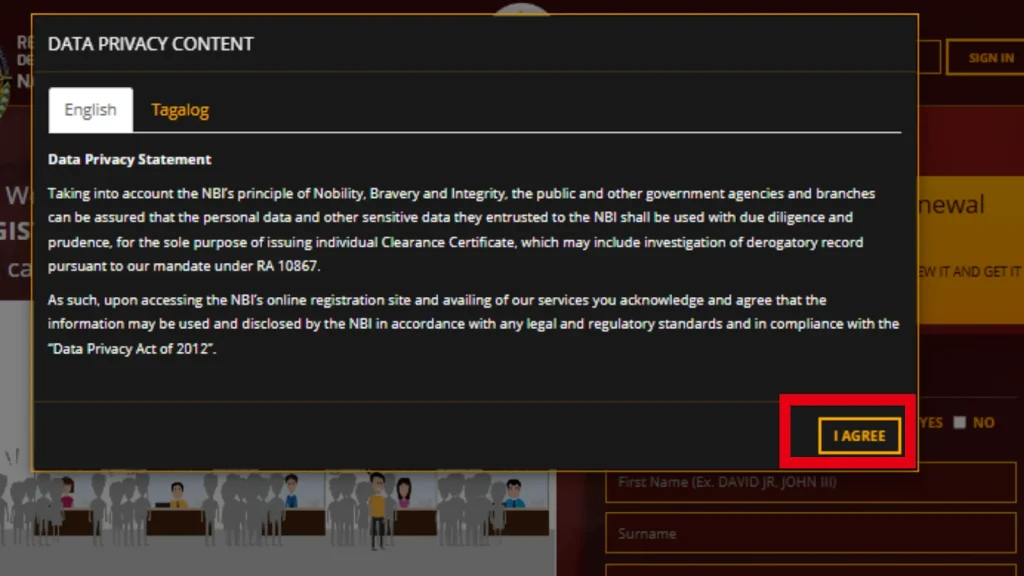 data privacy content